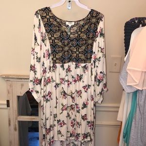 Spring multicolored dress